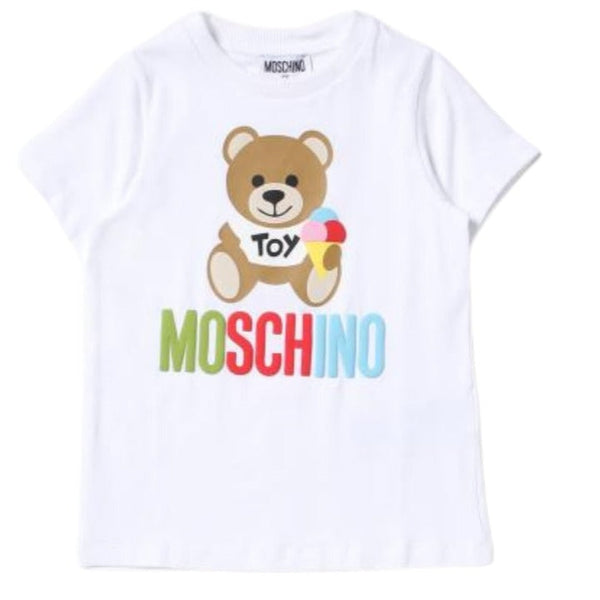 Teddy Bear logo-Print T-shirt