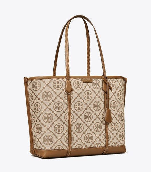 Perry T Monogram Triple -Compartment Tote