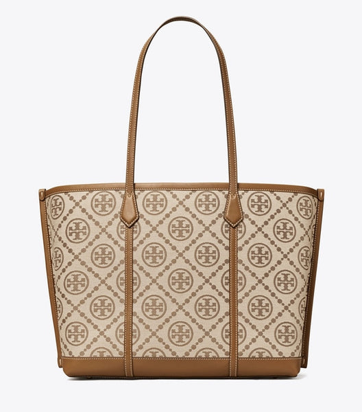 Perry T Monogram Triple -Compartment Tote