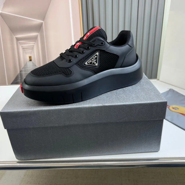 Luxury Black Training Branded Quality Sneakers