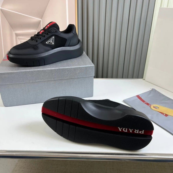 Luxury Black Training Branded Quality Sneakers