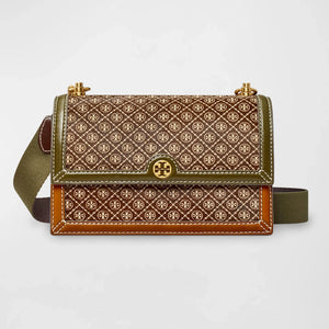 Monogram Jacquard Shoulder Bag