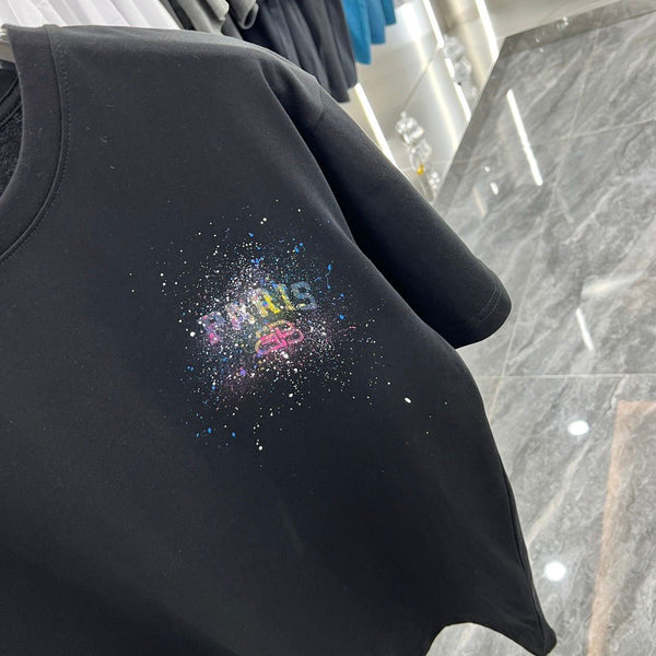 Premium Glitter Effect Drop Shoulder Tees For Men