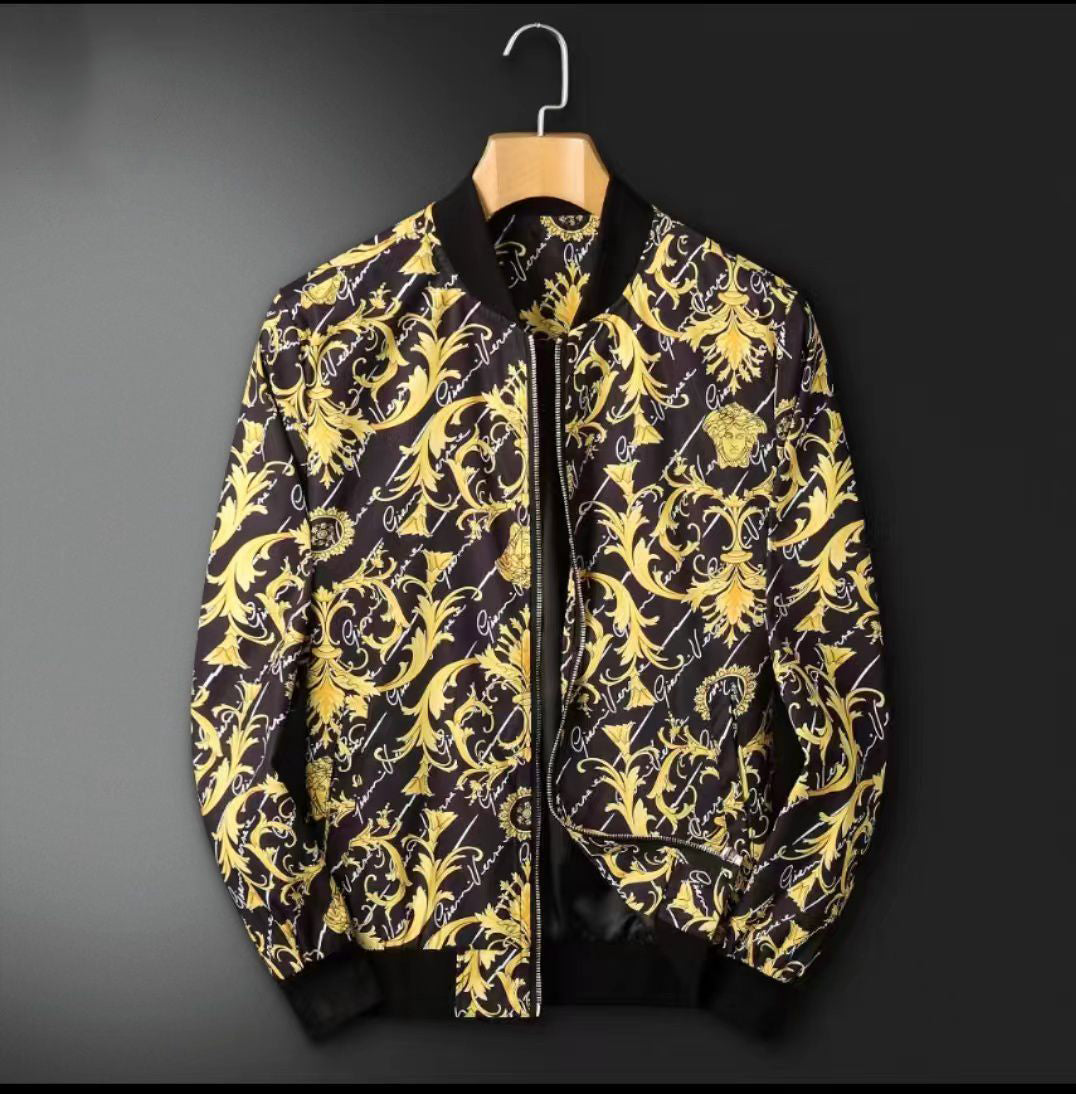 Latest Baroque Print Bomber Jacket