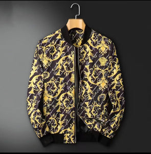 Latest Baroque Print Bomber Jacket