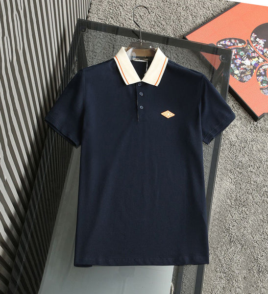 Cotton Polo T-Shirt With Interlocking G