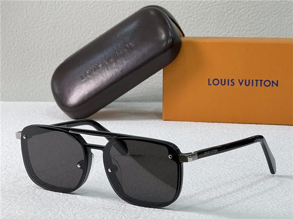 Men Branded Retro Square Sunglasses