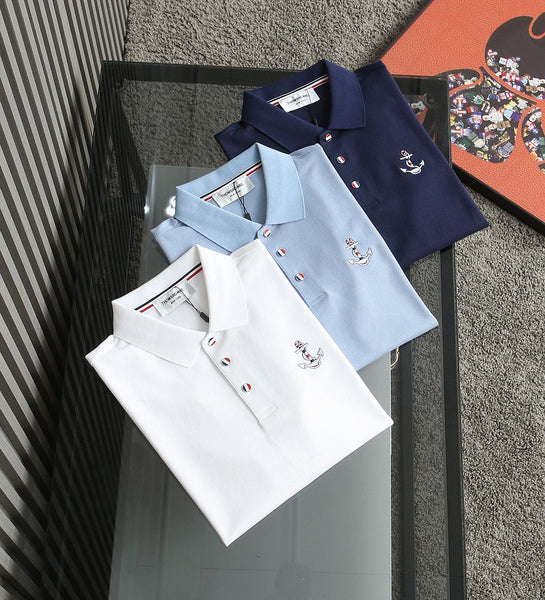 Regular Fit Logo Embroidery Polo Shirt