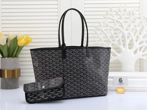 Women Latest All-Over Logo Printed Tote Handbag