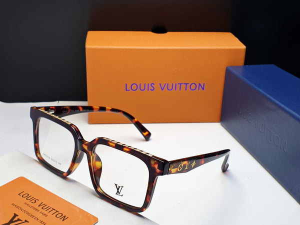 Men Luxurious Logo Initial Optical Glasses