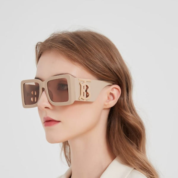 Monogram Acetate Square Sunglasses For Women