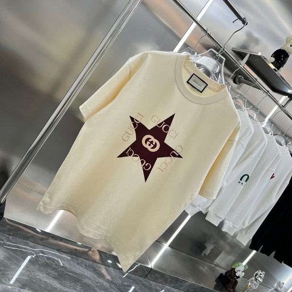 Start Design Logo Effect Drop Shoulder Tees