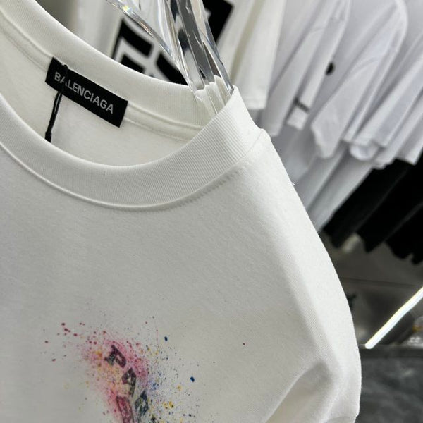 Premium Glitter Effect Drop Shoulder Tees For Men