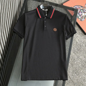 Regular-Fit Polo Tees With Logo Patched