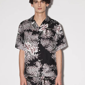 Men Latest Drop Shoulder HIBISCUS Shirt