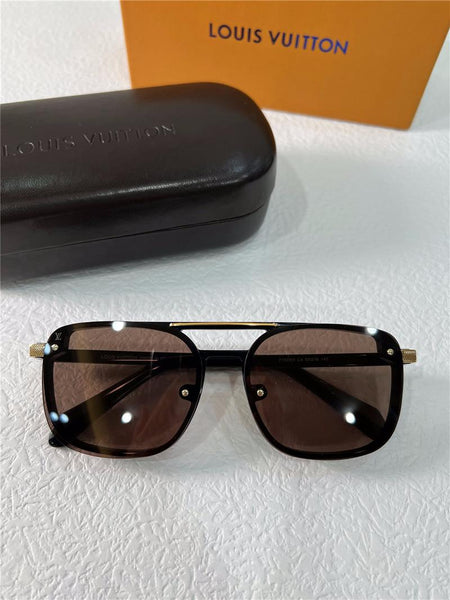 Men Branded Retro Square Sunglasses