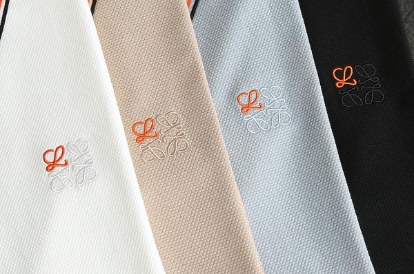 Logo Embroidery Polo Tees For Men