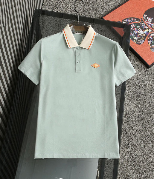 Cotton Polo T-Shirt With Interlocking G