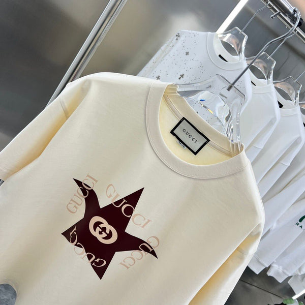 Start Design Logo Effect Drop Shoulder Tees