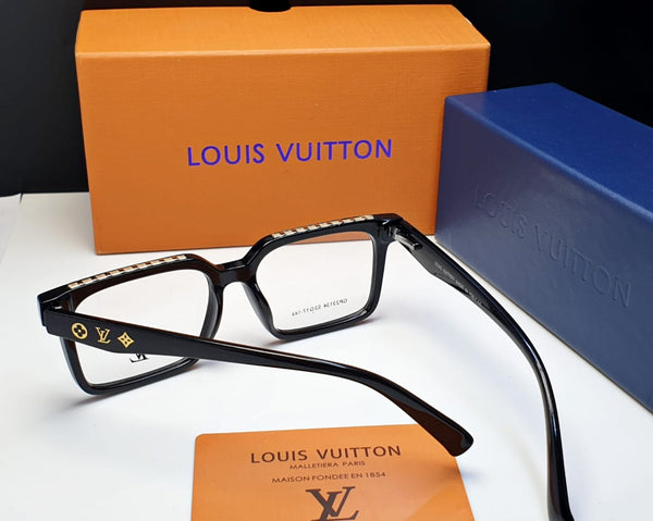 Men Luxurious Logo Initial Optical Glasses