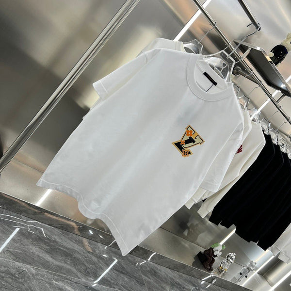 Premium Logo Signature Drop Shoulder Tees For Men