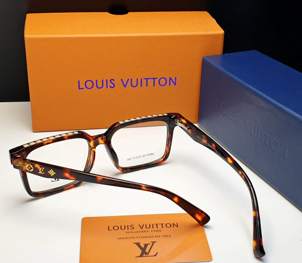 Men Luxurious Logo Initial Optical Glasses