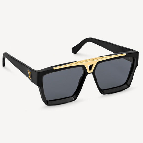 Men Premium Black Classic Square Retro Sunglasses