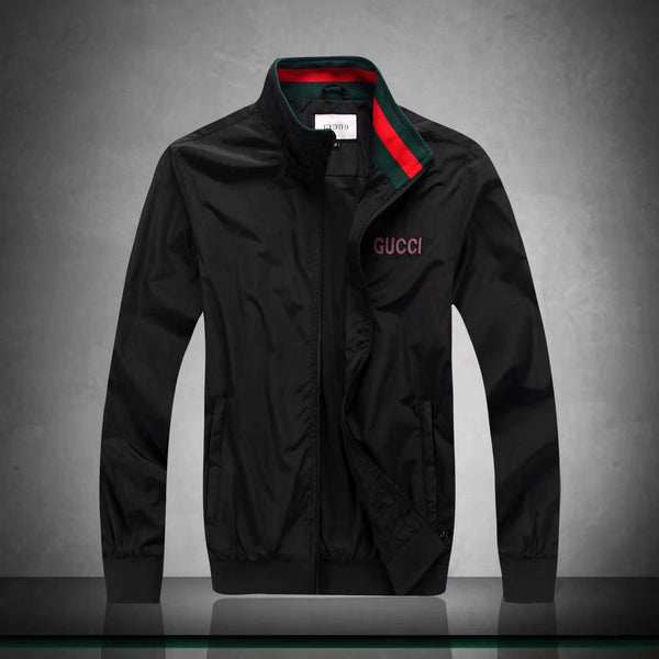 New Brand Logo Embroidery Zipper Jacket