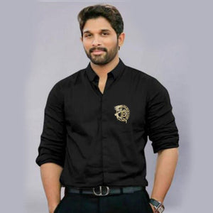 Men Luxury Logo Embroidery Shirt