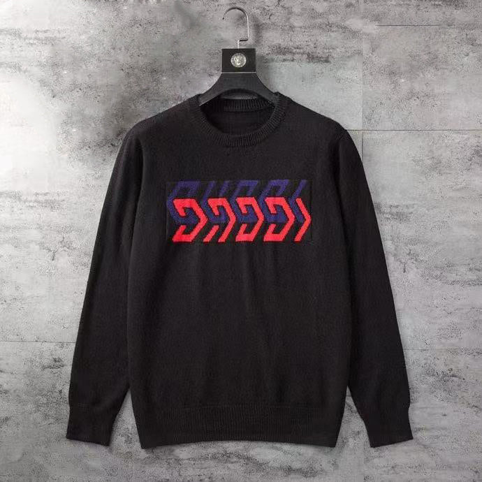 Latest mirror Logo Print Pullover