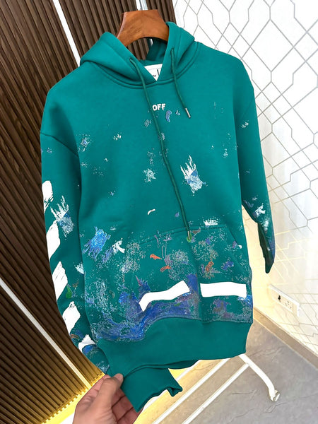 Exclusive Galaxy Brush Hoodie For Men