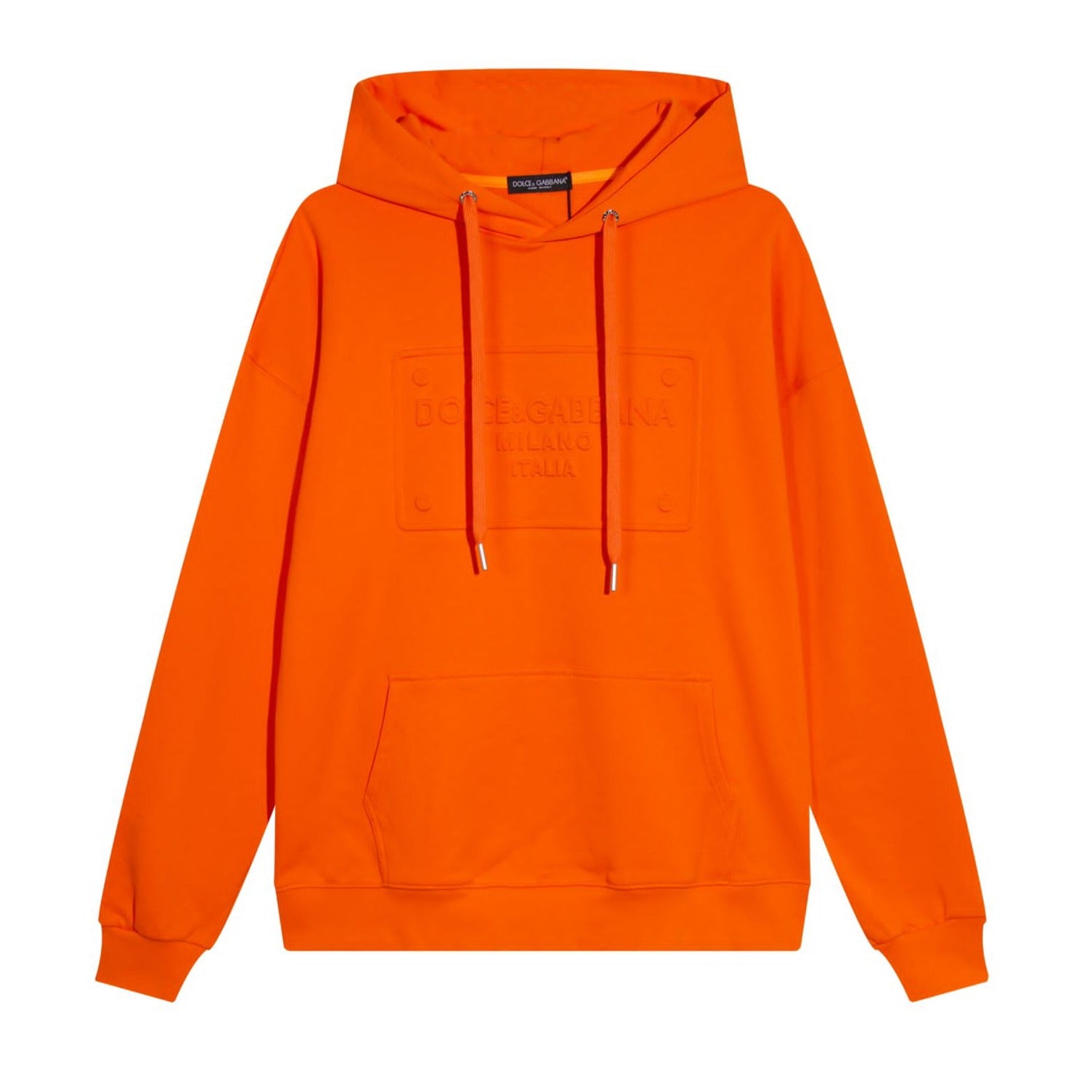 Premium Orange Hoodie With Kangaroo Pocket