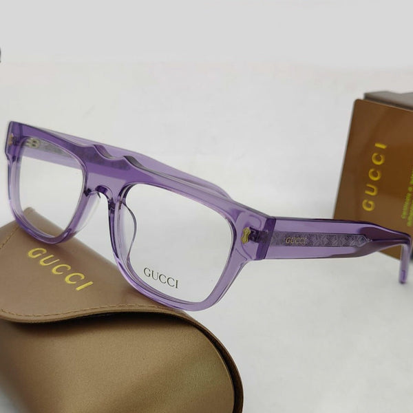 Latest Transparent Rectangular-Frame Glasses