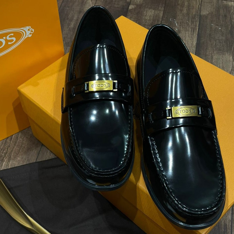 Logo Engraved Loafers For Men