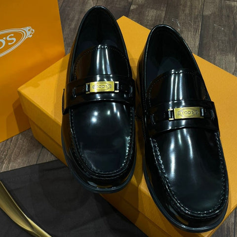 Logo Engraved Loafers For Men