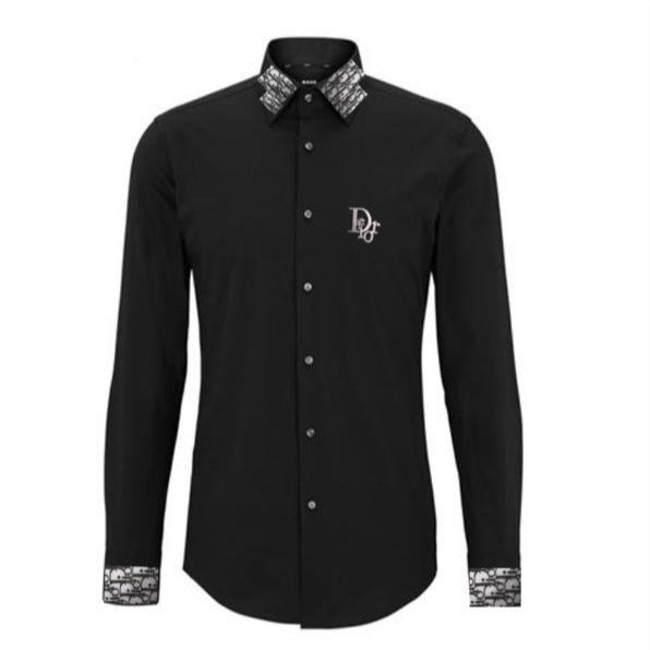 Premium Logo-Design Embroidery Shirt For Men