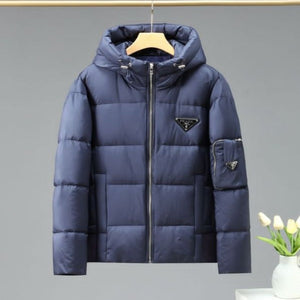 Latest Logo Plaque Padded Jacket