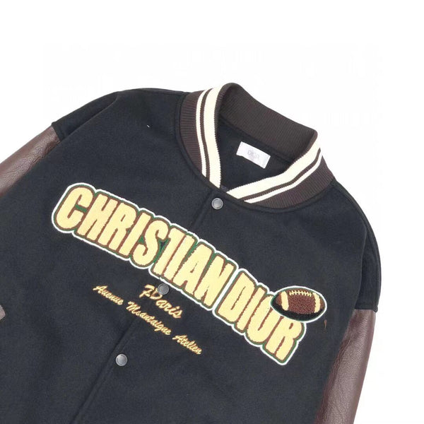 Premium jumbo Logo Embroidery Varsity Jacket