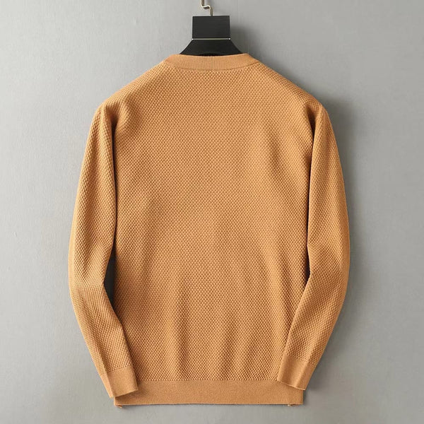 Latest Woolen Logo-Patched Pullover