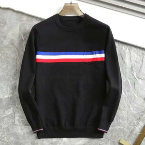 Latest Multi-Color Strip Crew Neck Pullover