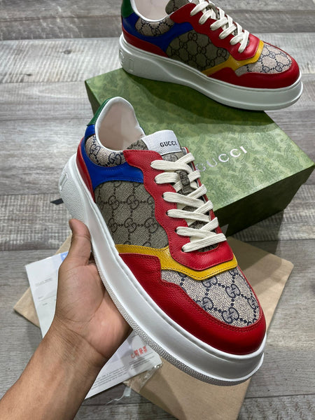 Multi-Color Lace-Up Sneaker