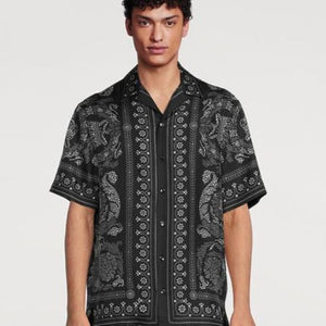 Aries Bandana-Print Short-Sleeve Shirt