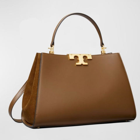 Eleanor Leather Satchel Tote Bag