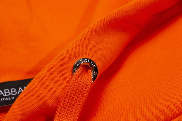 Premium Orange Hoodie With Kangaroo Pocket