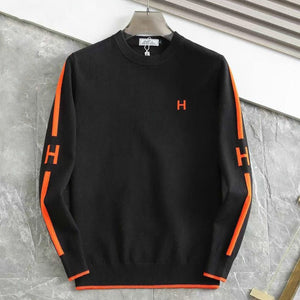 Fashionable Logo Printed Design Pullover