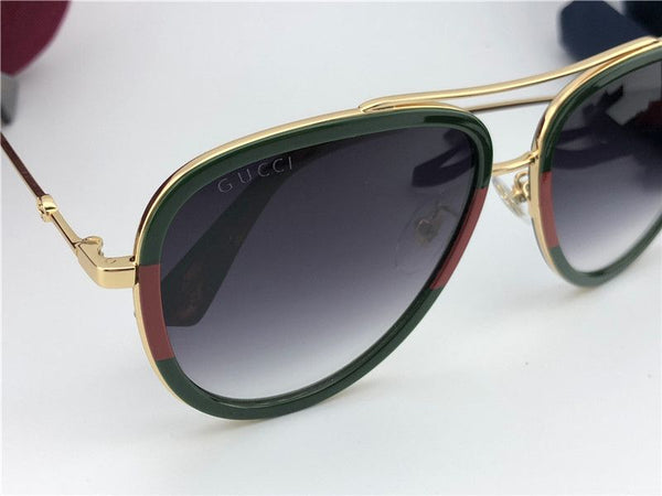 Latest Gradient Web Aviator Sunglasses