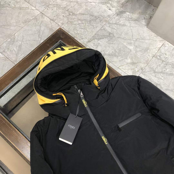 Men Black Technical Ski Jacket