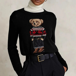 Premium Fair Isle Polo Bear  Jumper