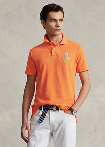 Embroidered-Logo Polo T-Shirt