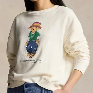 Luxury Bear Fleece Crewneck Sweatshirt